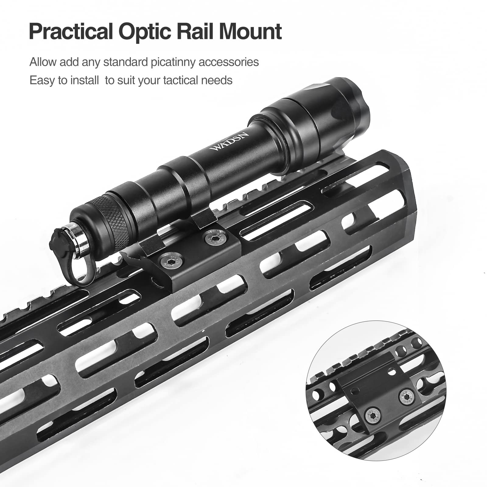 実物 LaRue Tactical Flashlight Mount LT606 LaRue Tactical Surefire Offset Mount LT752E - LaRue Tactical